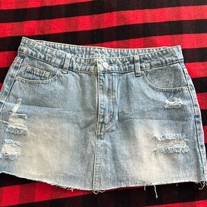Jean skirt